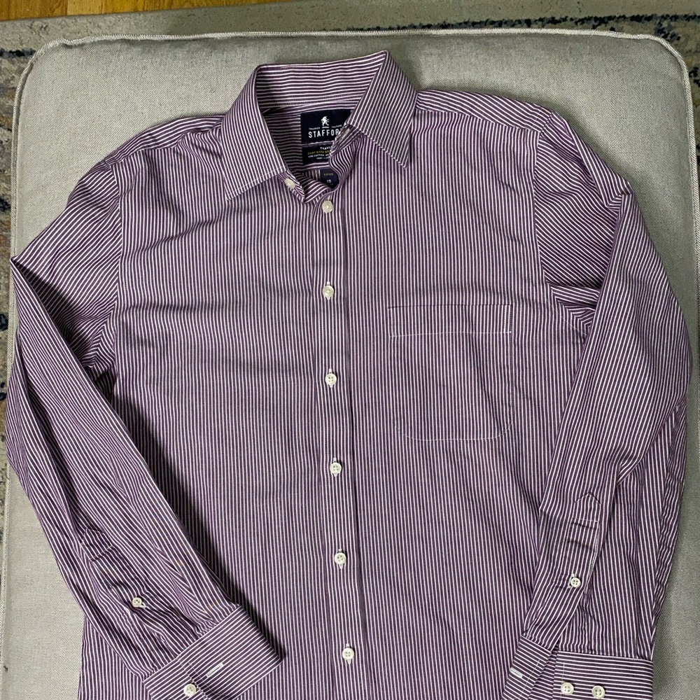 Stafford Fitted Dress Shirt